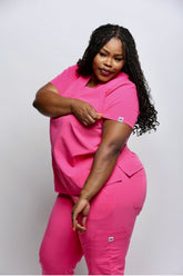 2D Action Collection – Pink Scrub Set