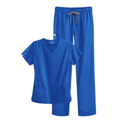 GO! Classic Royal Cargo Scrub Set