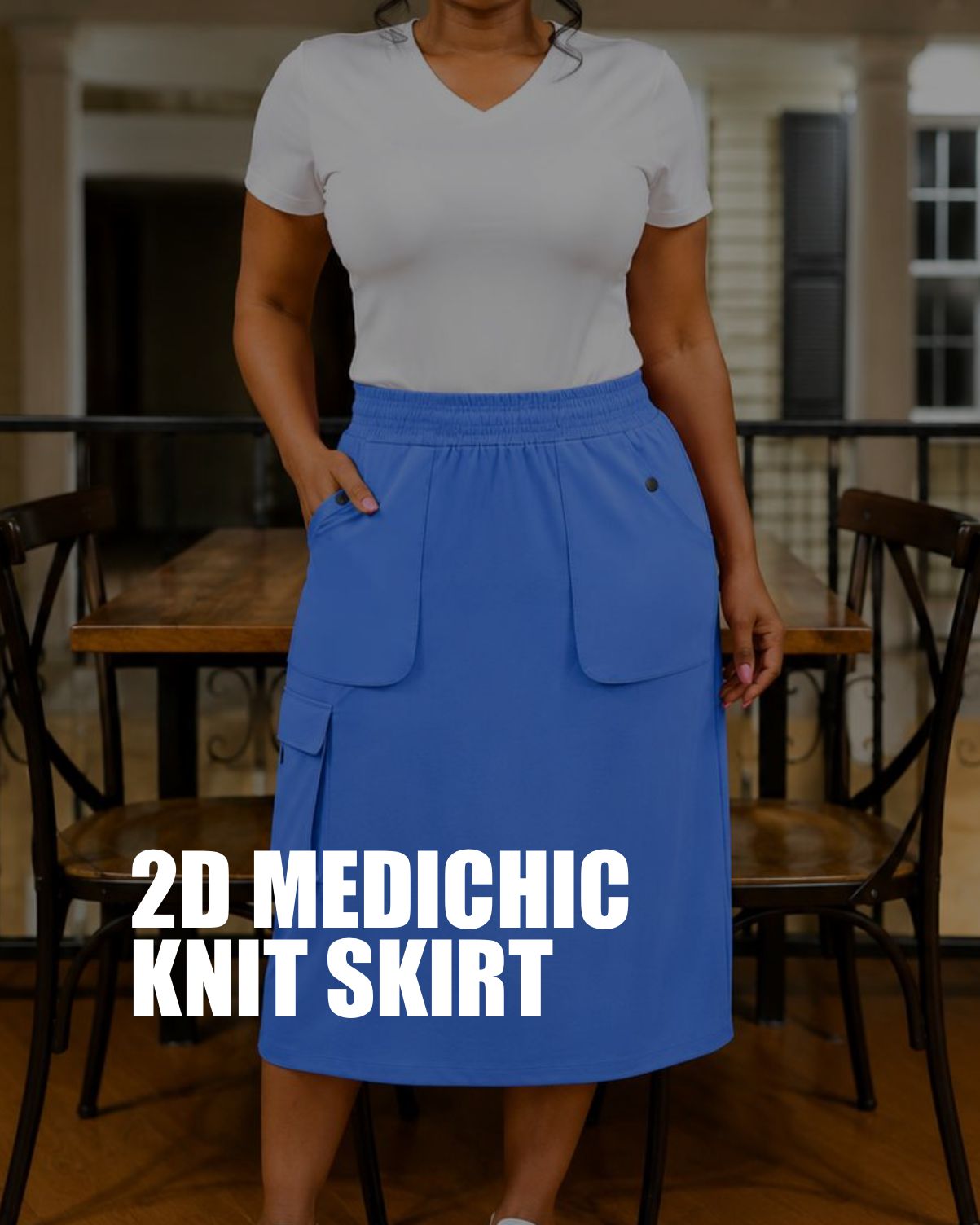 2D Medichic Knit Skirt