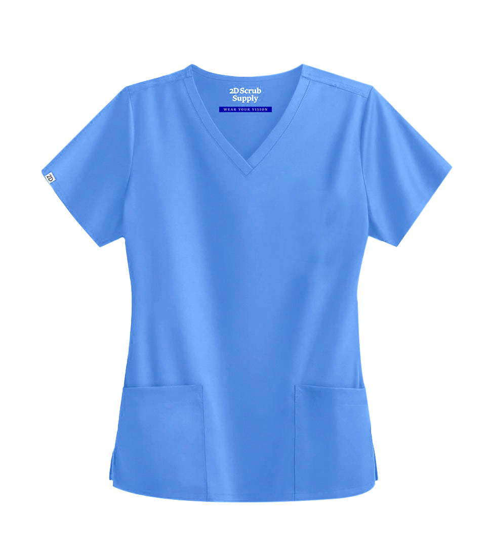 2D Action Scrub Top – Ceil
