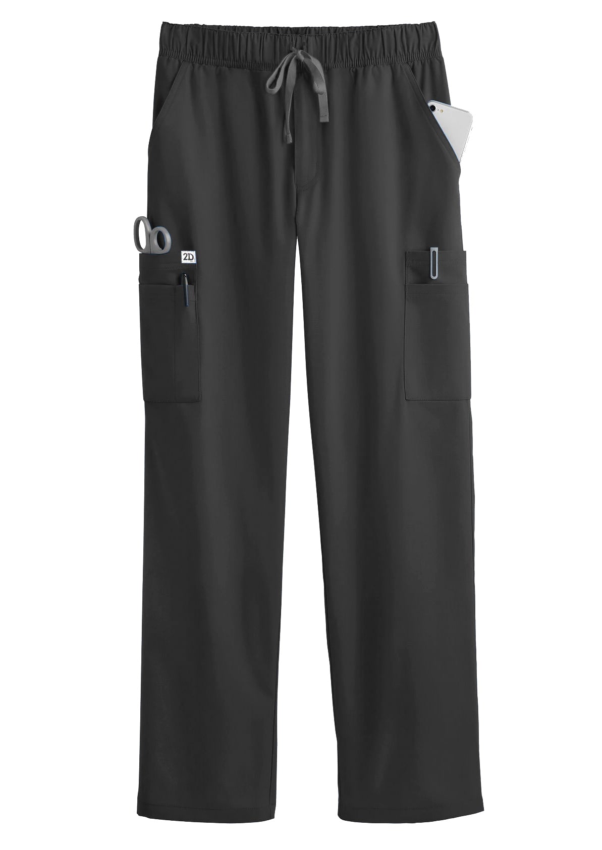 2D Action Collection – Black Scrub Set