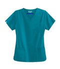 2D Action Scrub Top – Teal