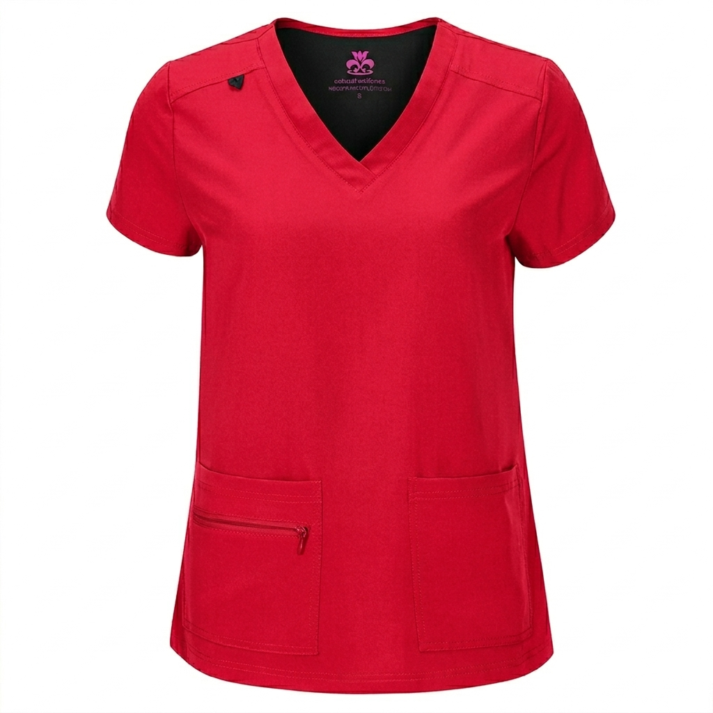 Womens Cool Performance Top - Red