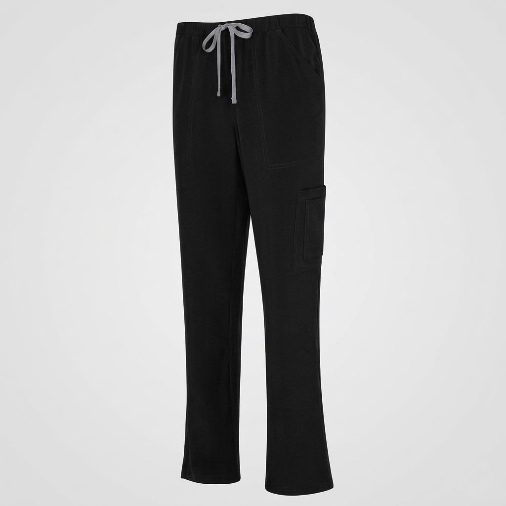 GO! Classic Black Cargo Scrub