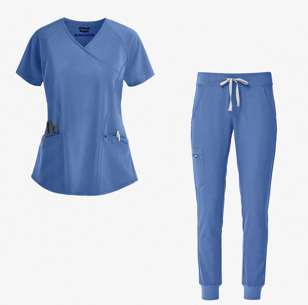 GO! Jogger Scrub Set