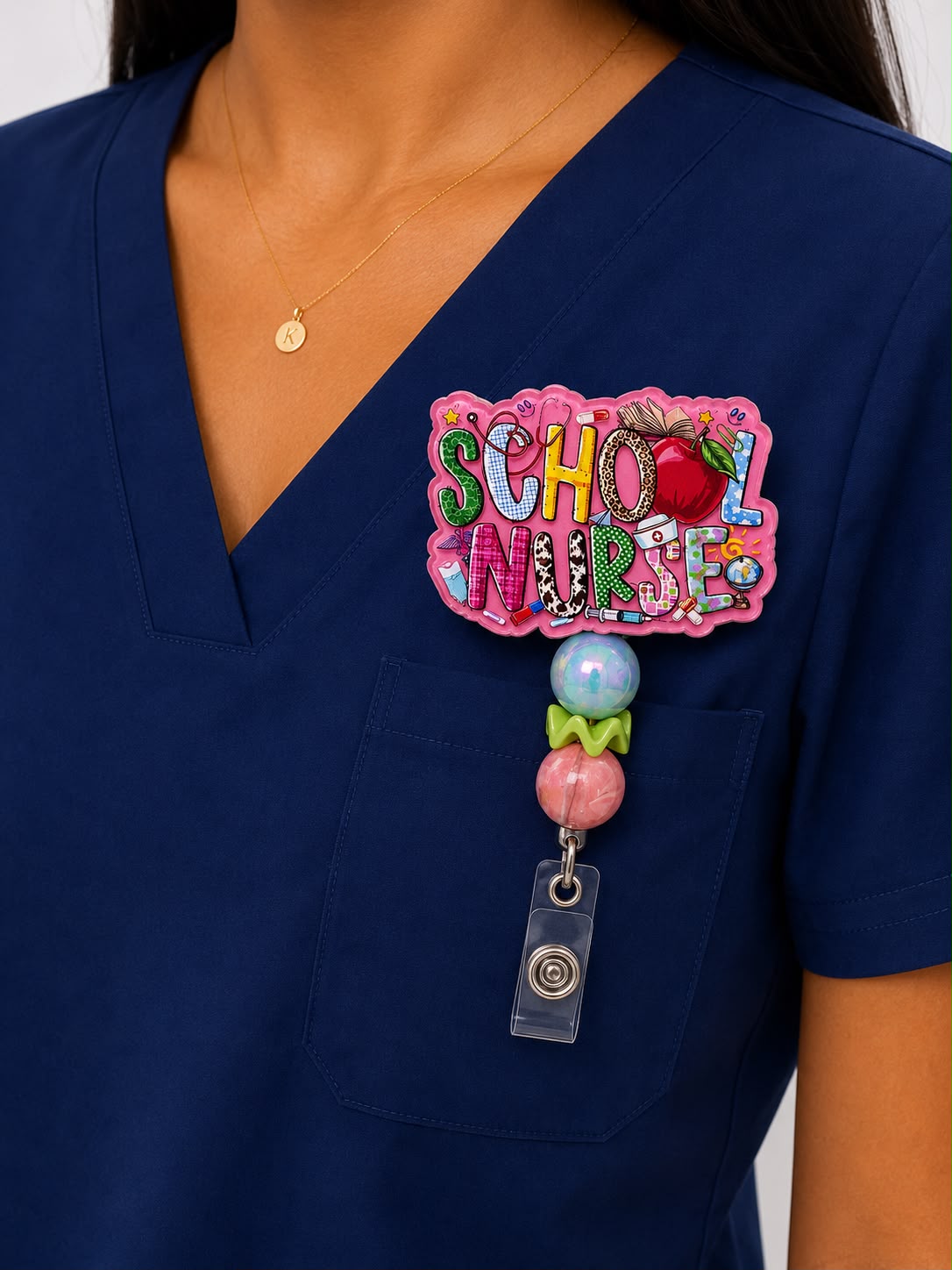 School Nurse Badge Reel – Limited Edition