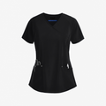 2D GO Jogger Scrub Top - Black