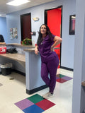 Hey! Jogger Bottom - Eggplant