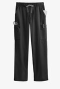 2D Action Men Scrub Bottom - Black