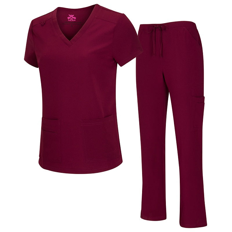 Womens Cool Performance Set - Wine